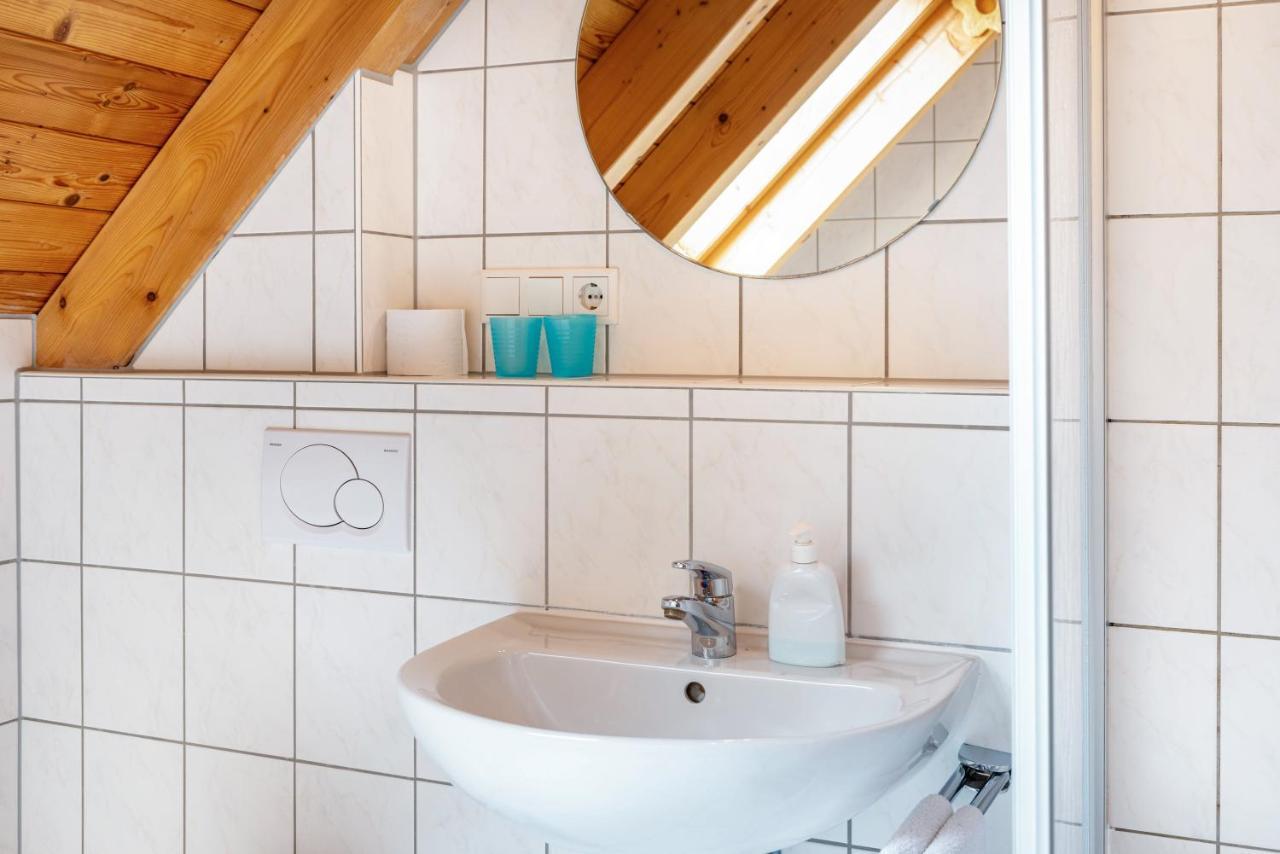 Beutenmuehle Straussenfarm Dach Owingen Esterno foto
